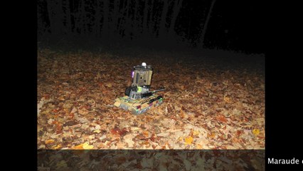 MARAUDE EN FORET D'UN DRONE TERRESTRE