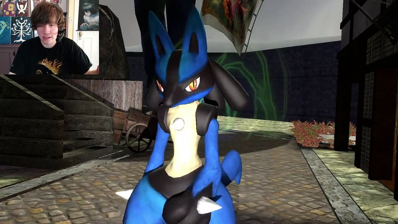 HAUNTED BY LUCARIO! Gmod Pokemon Mod (Garrys Mod)