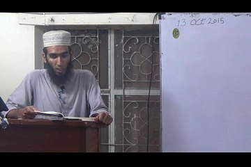 Day53 - 13102015 Class1 Rayaz us Saliheen