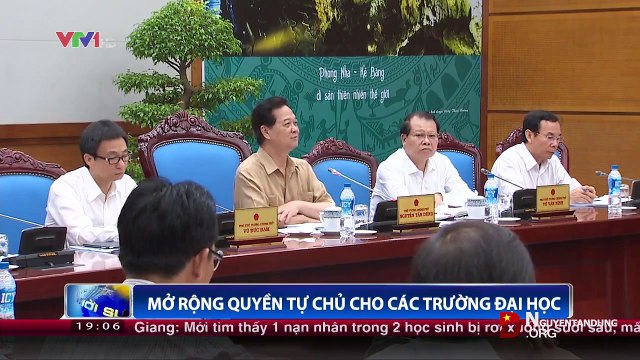 Thủ tướng Nguyễn Tấn Dũng chủ trì cuộc họp về giao quyền tự chủ đối với các trường ĐH công lập