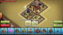 Clash of Clans - NEW TH7 DEFENSE - HYBRID BASE - CLAN WAR BASE - AIR SWEEPER DEFENSE - NEW UPDATE