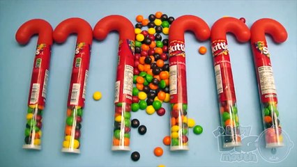New Learn Colours with Surprise Eggs and a Skittles Rainbow! Part 4
