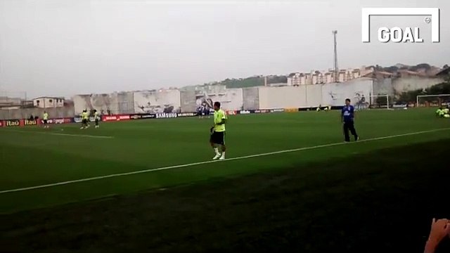 Brazil Train In Private As Neymar Flees The Press