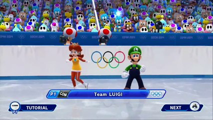 Mario & Sonic at the Sochi 2014 Olympic Winter Games: Figure Skating Pairs [1080 HD]