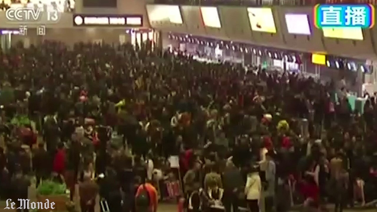 Epais brouillard de pollution en Chine