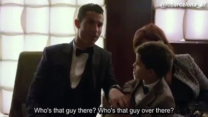 Quand le fils de Cristiano Ronaldo rencontre Messi (extrait documentaire "Ronaldo")
