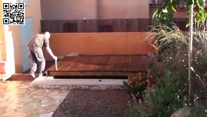 Terrasse amovible piscine