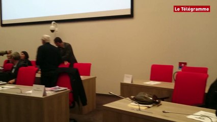 Lannion-Trégor Communauté. Premier conseil dans le nouvel amphithéâtre