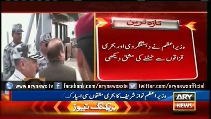 Nawaz reposes trust in Navy’s operational capabilities