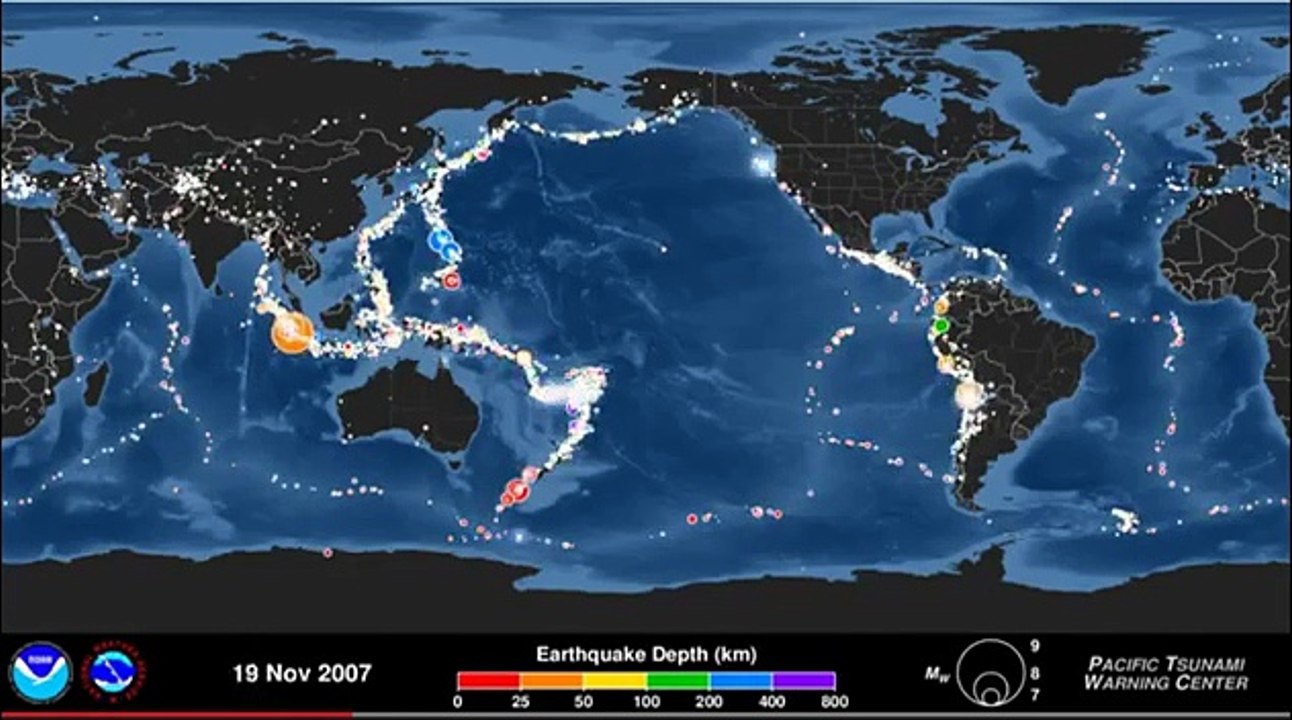 Amazing Earthquake Time-lapse