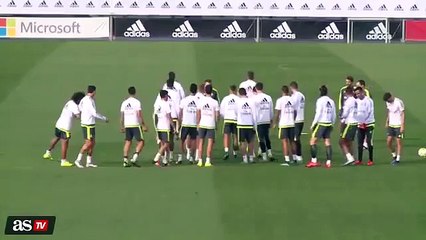 Cristiano Ronaldo y Gareth Bale se evitan durante la sesión- ni se miraron