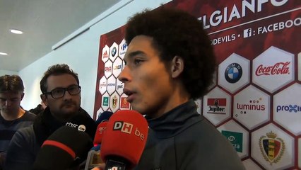 Axel Witsel: « Okaka, c’est un bon bébé"