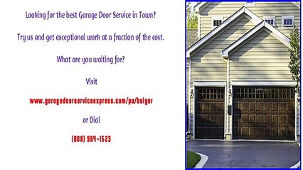 Garage Door Repair in Bulger, PA