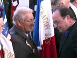 11 novembre: François Hollande préside les cérémonies, salue Nicolas Sarkozy