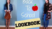 Back to School Lookbook & Outfit Ideas 2015