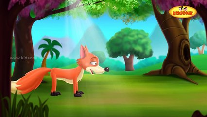 Latest Moral Story For KIds(The Fox and the Grap)2015