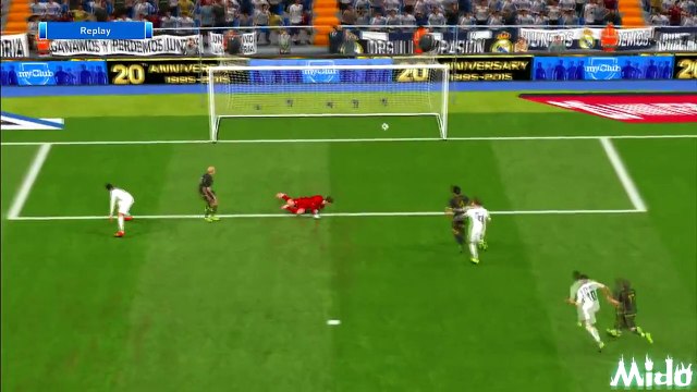 PES 2016 -Cristiano Ronaldo Scorpion kick goal