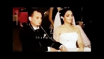 The moment of the death of a bride during her wedding day