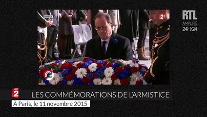 Nicolas Sarkozy et François Hollande se croisent aux commémorations du 11 novembre
