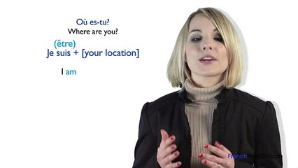 Learn Basic French In 3 Minutes # 12 - Where Are You