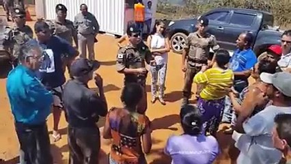 PM alerta moradores sobre riscos na barragem de Germano