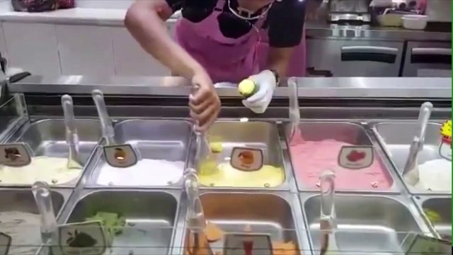 Мороженое как произведение искусства