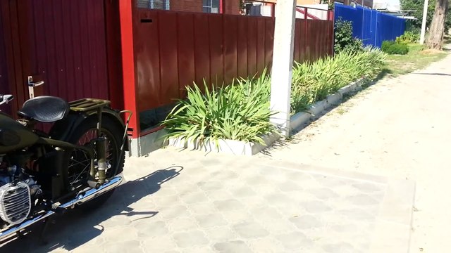 Мотоцикл М-72 Урал реставрированный