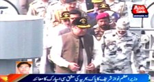 PM Nawaz Sharif attends Diwali ceremony, witnesses Pak Navy Exercises