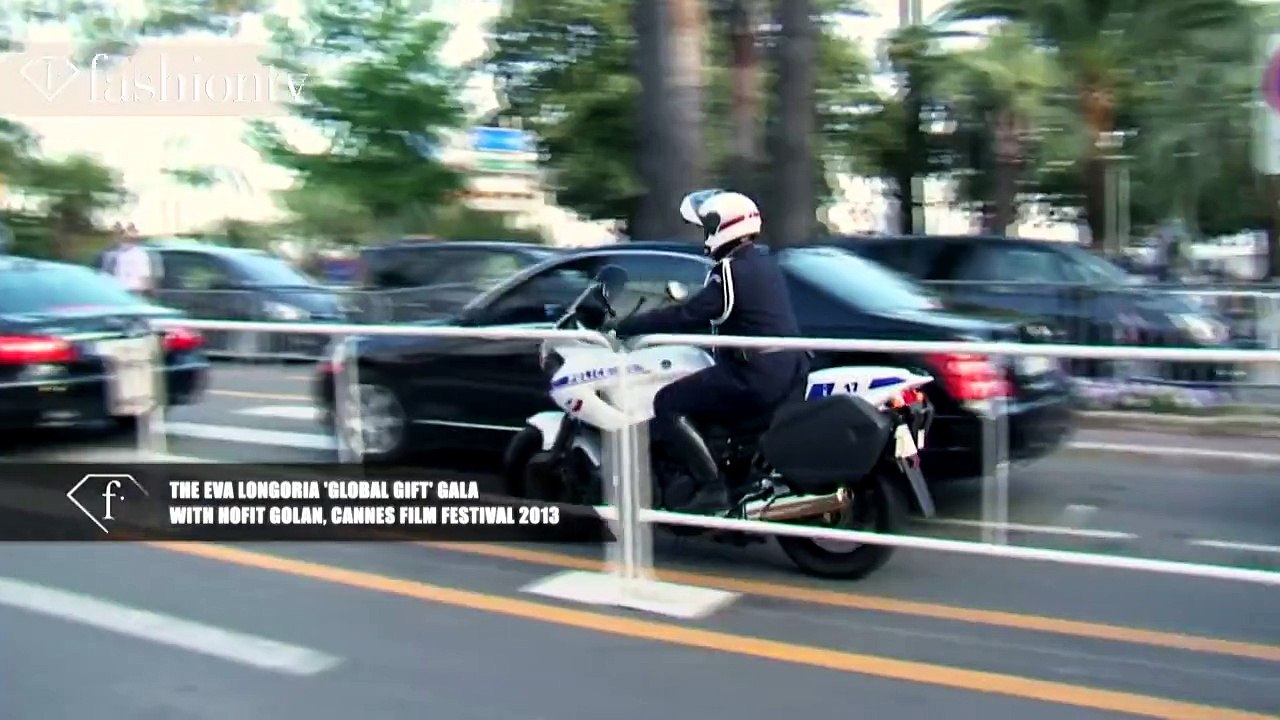 Eva Longoria, Dita Von Teese at Global Gift Gala 2013 in Cannes with Hofit Golan _ FashionTV