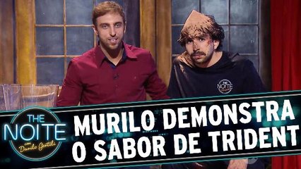 Merchan: Murilo Couto demonstra, com emoções, todo o sabor de Trident