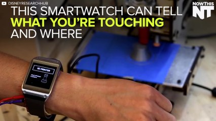 This SmartWatch Knows Exactly What You're Touching