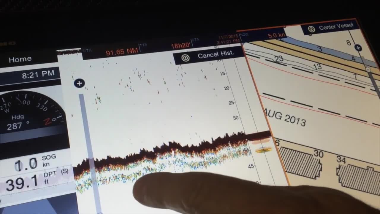 Furuno Demonstration: Sounder History