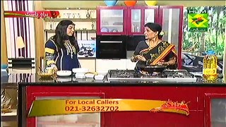 Handi Recipe Malai Chicken by Chef Zubaida Tariq on Masala Tv 11th November 2015