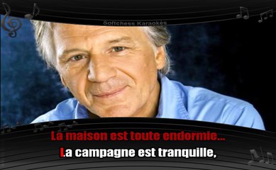 Gérard Lenorman - Amour de pluie (karaoké réalisé par Softchess)