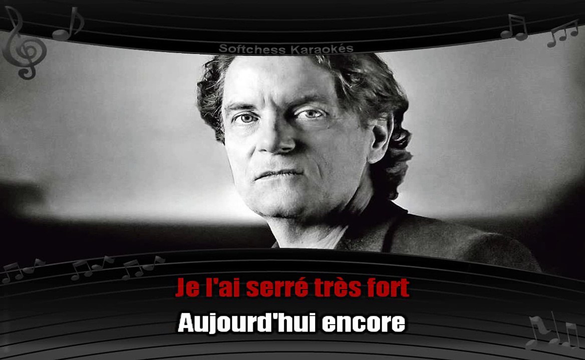 Francis Cabrel - Si tu la croises un jour (karaoké réalisé par Softchess)