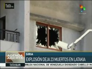 Siria: ataques en Latakia dejan 23 muertos