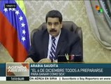 Nicolás Maduro insta a los venezolanos a prepararse para el 6D