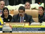 Maduro pide crear Banco del Sur para desarrollo de AL y países árabes
