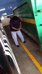 Man Doesn't Know He's Being Filmed Dancing