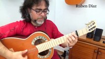 Your nails and tone quality / Learn modern flamenco guitar via online skype lessons Ruben Diaz teacher on Paco de Lucia´s technique CFG Spain