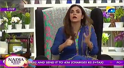 Nadia Khan Show - 11 November 2015 Part 4/4 - Exclusive Interview of Soha Ali Abro