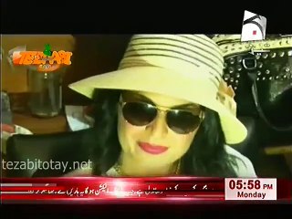 Actress Meera and Her Lawyer Tezabi Totay 2015 -