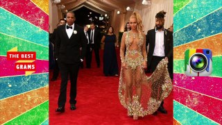 Beyonce Reveals Her Body See Through Dress Red Carpet Met Gala 2015