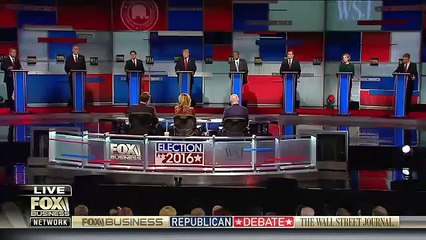 L'environnement n'était pas la priorité des Républicains, lors du 4e débat diffusé par Fox Business