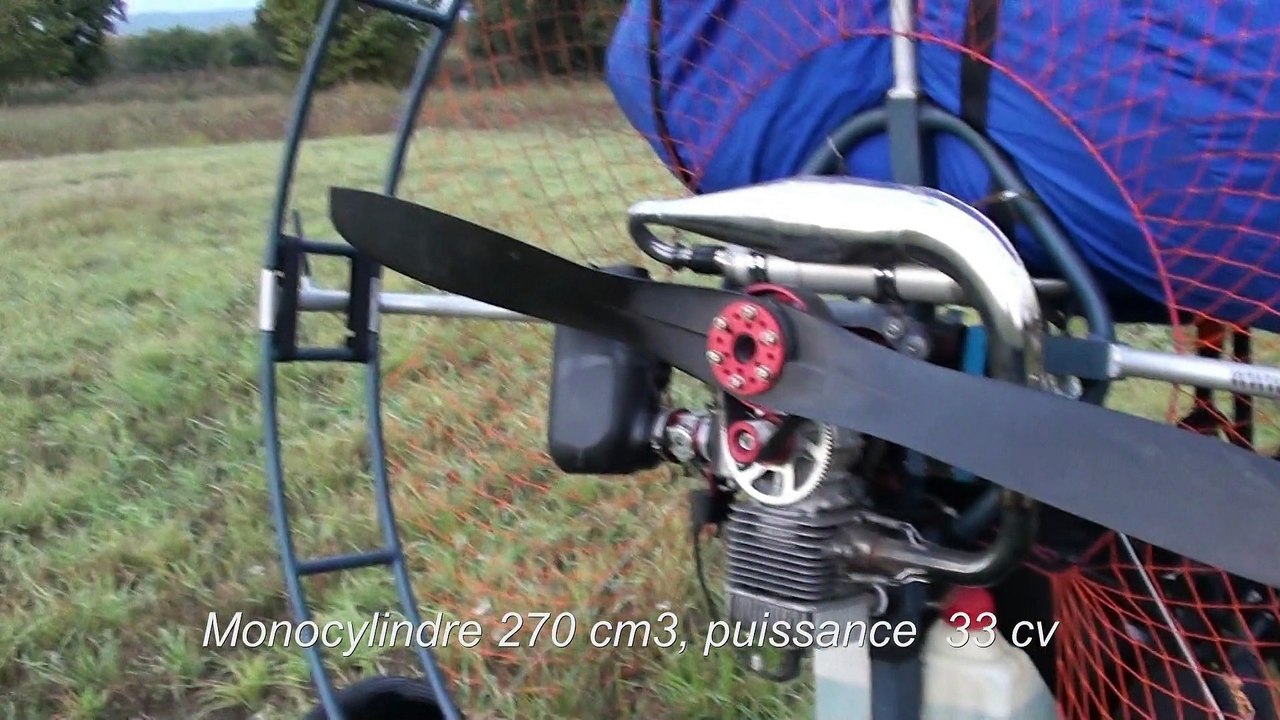 Bapteme paramoteur sur les Aspres