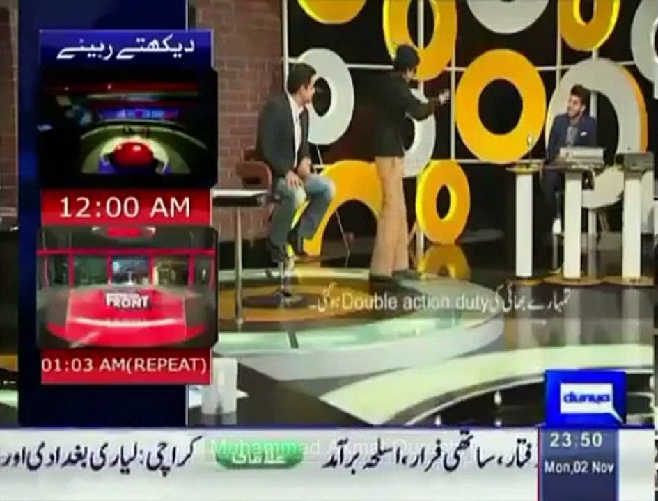 Mazaaq raat Afzal S.H.O best funny clip - Ali Zafar
