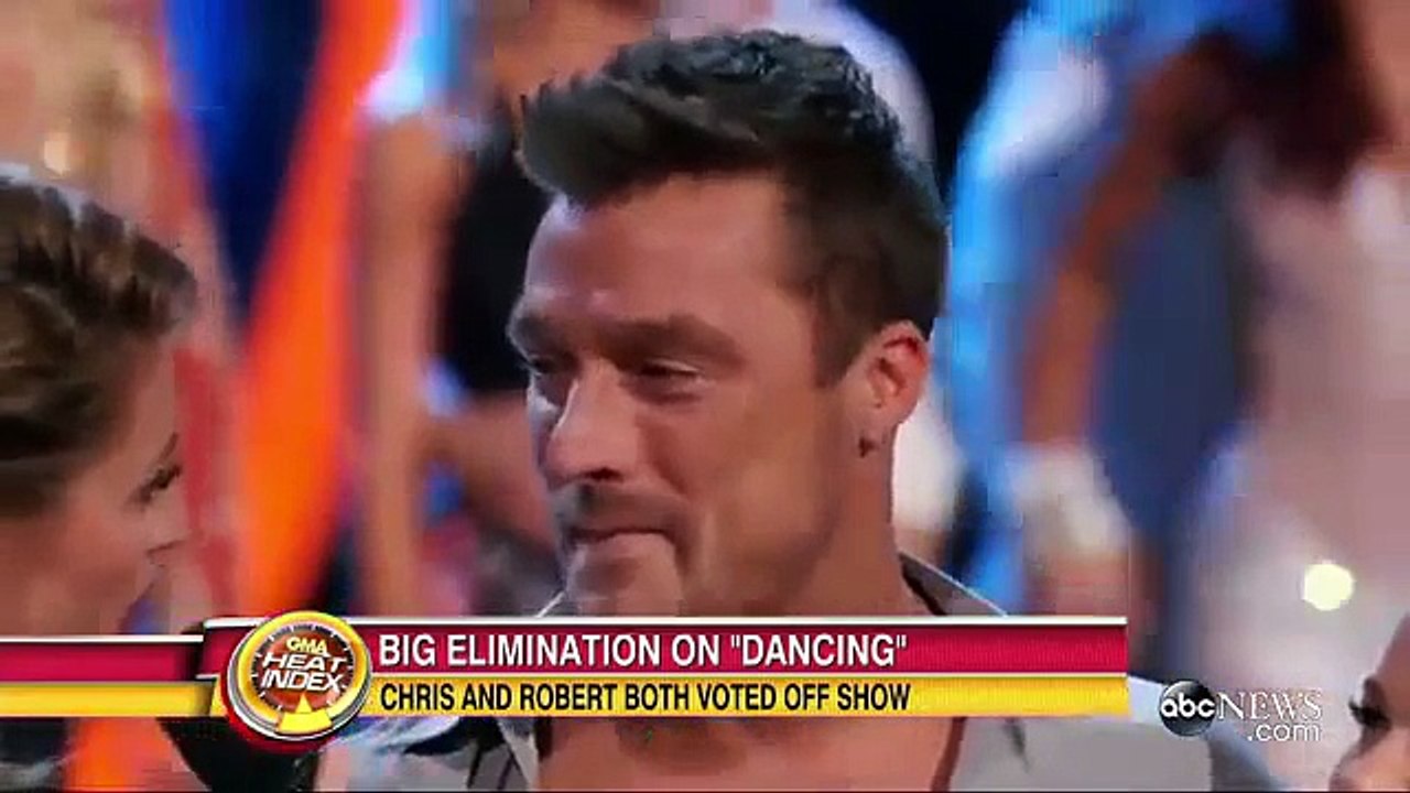 Chris Soules & Witney Robert Herjavec & Kym DWTS Elimination GMA