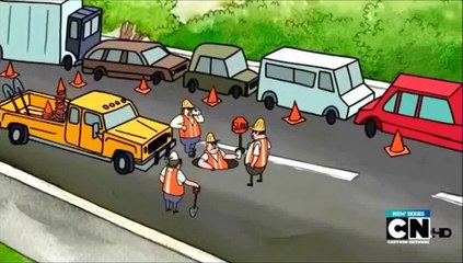 Regular Show-Benson tries to be nice with children