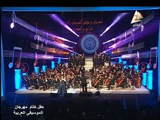 الفنانة المبدعة "أنغام" Angham من مهرجان الموسيقى العربية 2015