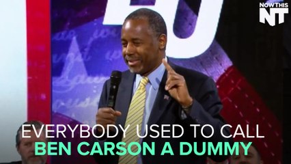 Ben Carson Was Called "Dummy" In School